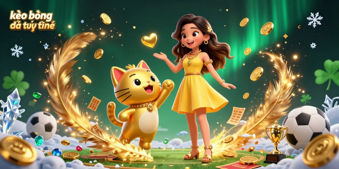 Experience the thrill of kèo bóng đá trực tuyến with sports betting excitement and golden rewards.
