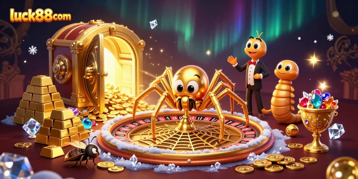 Engage with luck88com and experience thrilling roulette action amidst golden treasures.