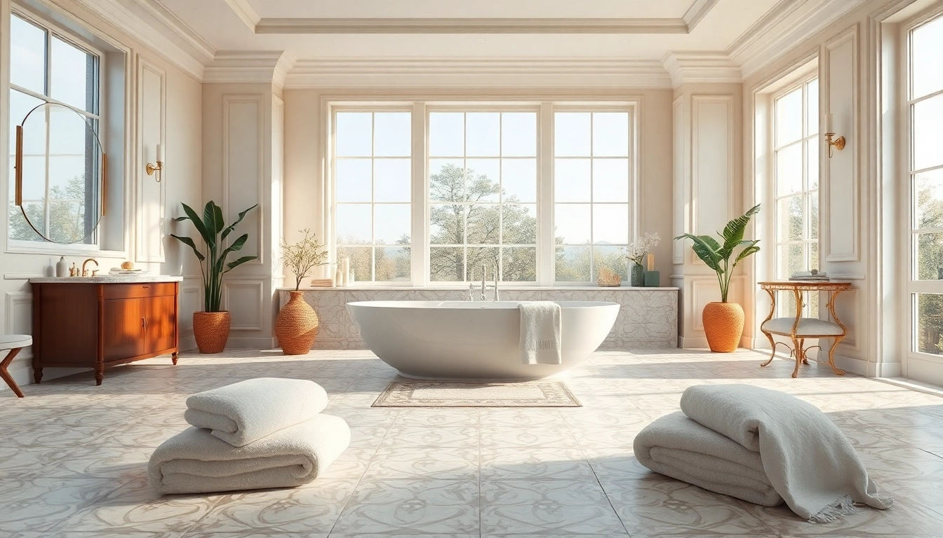 Revitalize your space with elegant bathrooms featuring luxurious designs and soothing colors.