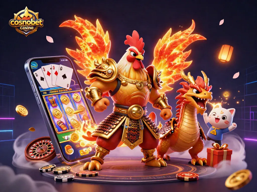 Experience thrilling gameplay at cosmobet casino with stunning visuals of gaming excitement.
