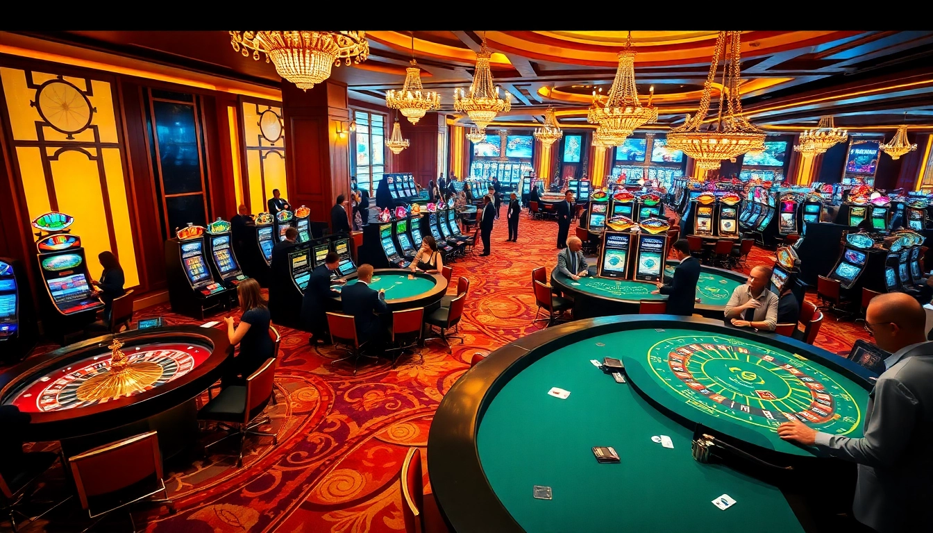 Engage with thrilling casino action at https://13win2025.online/ featuring vibrant gaming tables and slot machines.