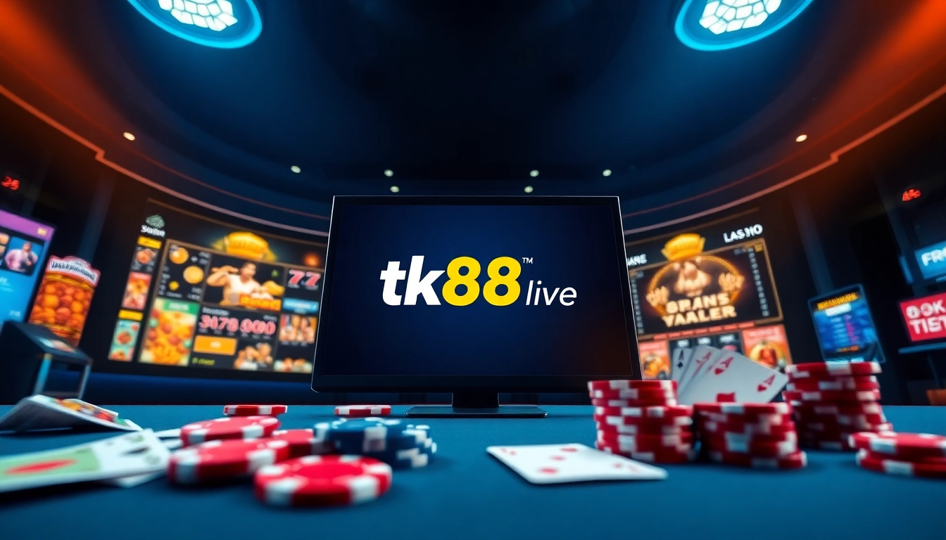 Experience thrilling online gambling at tk88win.live with exciting games like slots and poker.