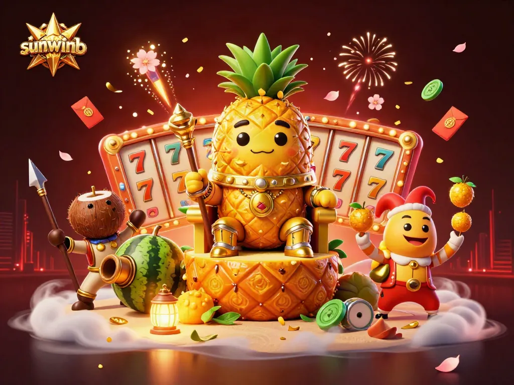 Engage in thrilling gameplay with sunwinb in an exciting casino scene featuring vibrant characters and dynamic elements.