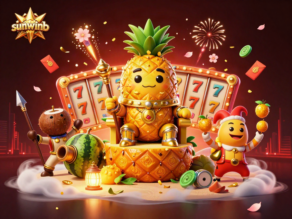 Engage in thrilling gameplay with sunwinb in an exciting casino scene featuring vibrant characters and dynamic elements.