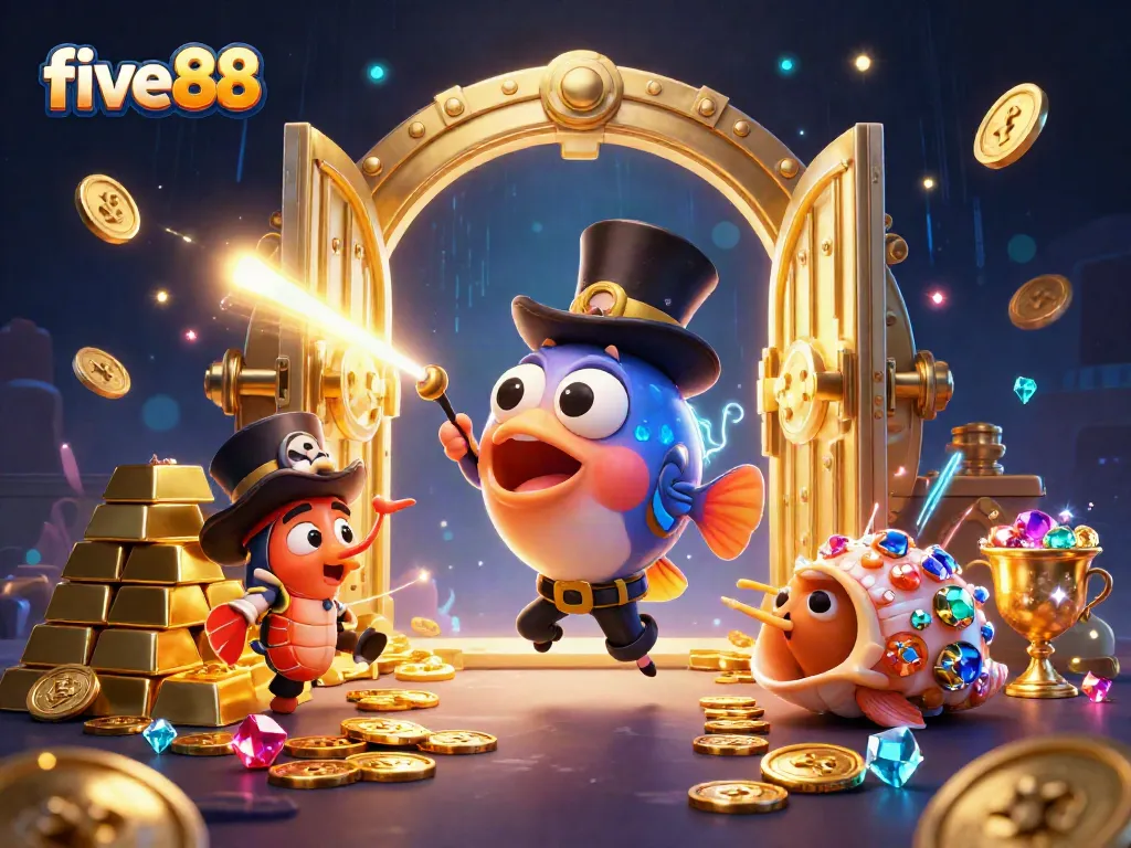 Experience the thrill of five88 online casino with dazzling treasures attracting wins!