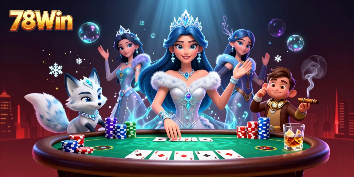 Experience thrilling gameplay at 78Win with poker action and stunning visuals.