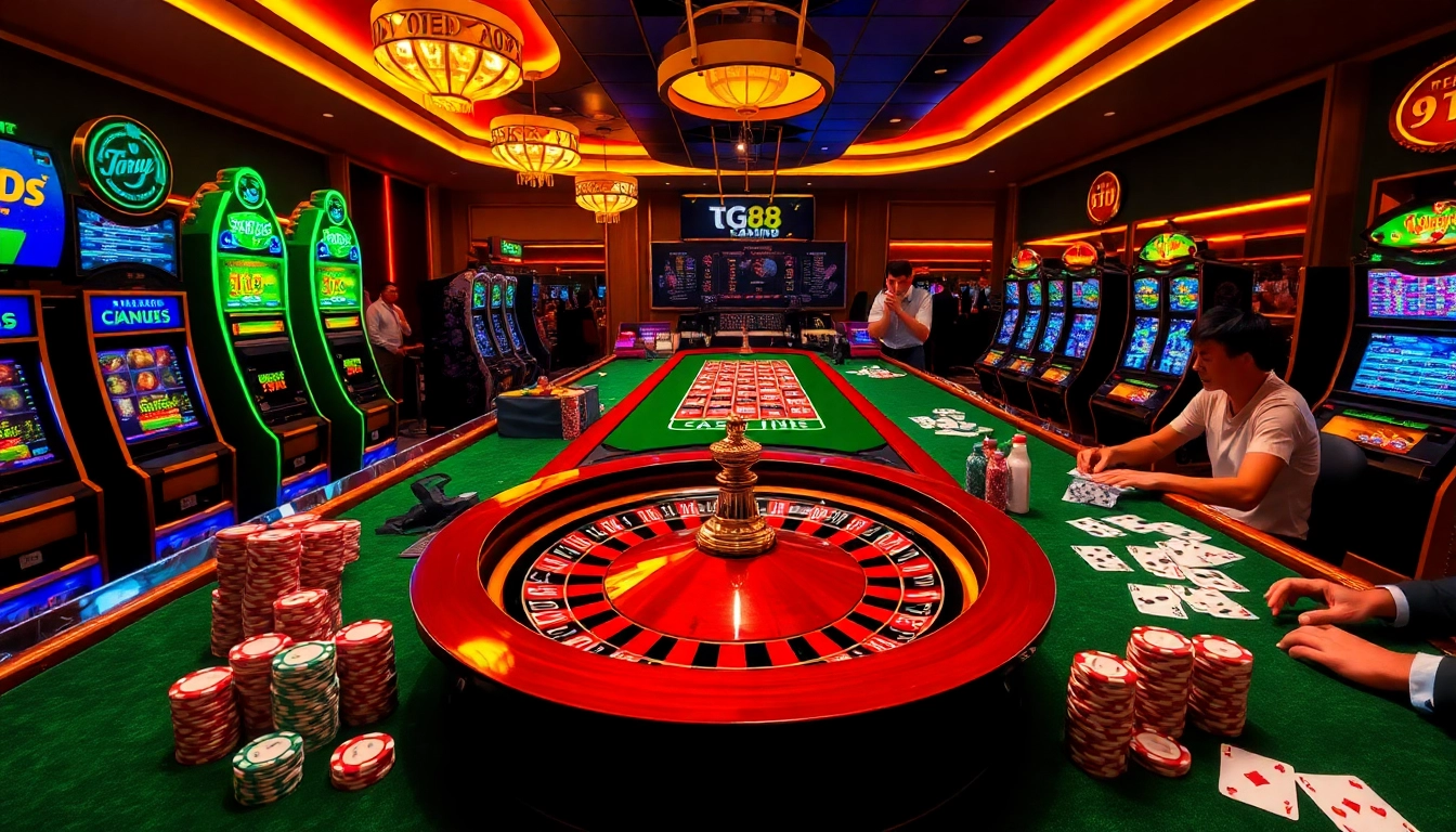 Winning at the vibrant gaming tables showcasing real-time bets from https://tg88-casino.com/ and high stakes excitement.