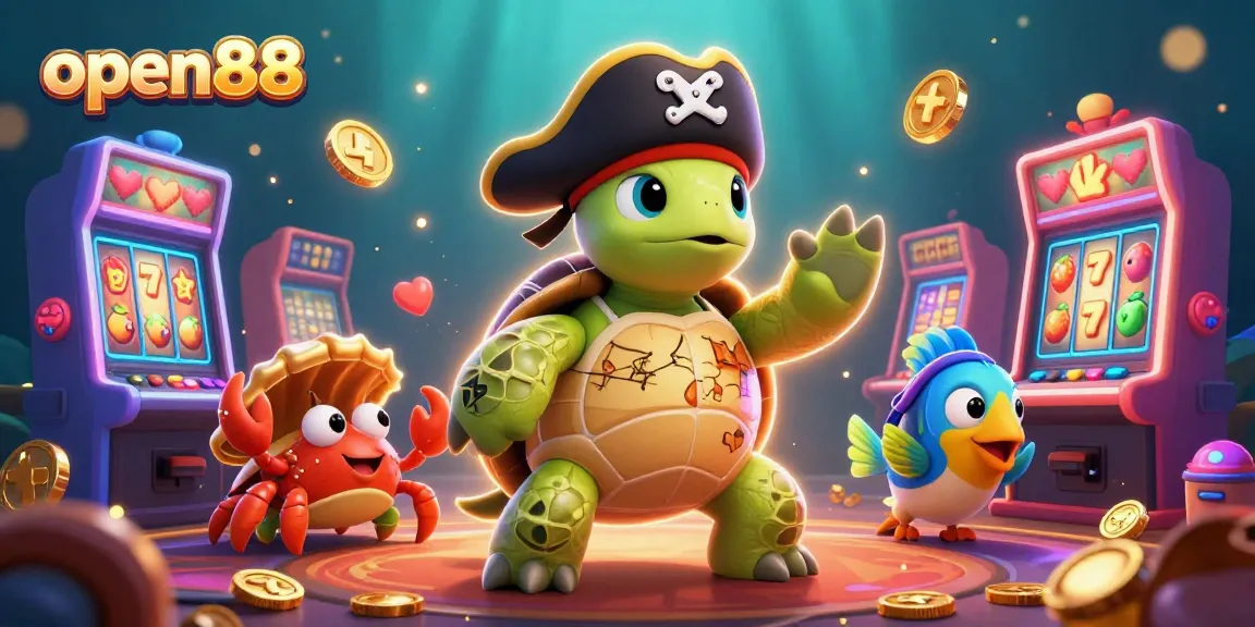 Engage in thrilling adventures with open88 featuring vibrant casino elements and colorful characters!