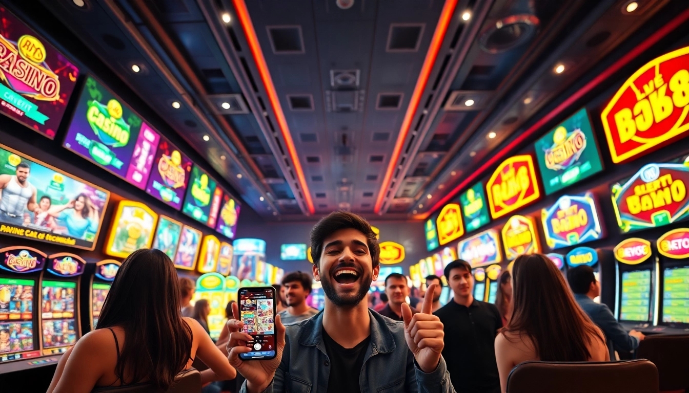 Engaging online gaming atmosphere at bk860s.com showcasing players and promotions.