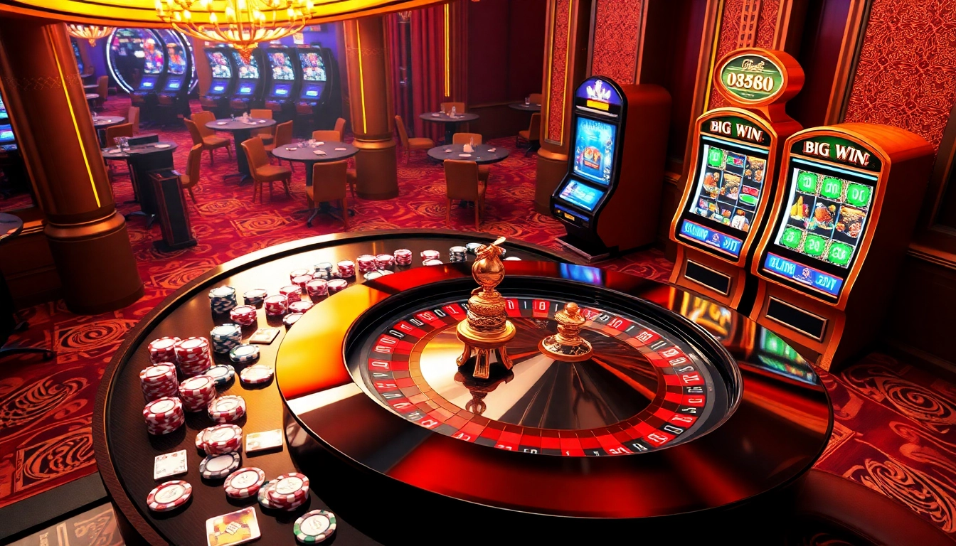 Experience the thrill of winning at OK 8386's luxurious online casino with vibrant gaming elements.