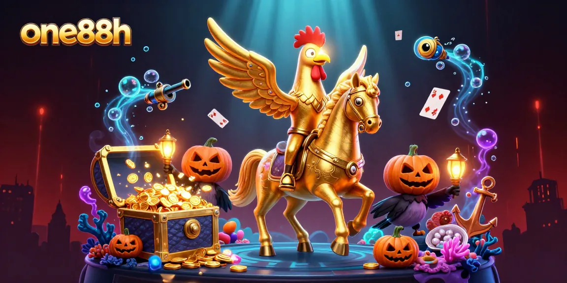 Engage in thrilling gaming adventures at one88h with stunning visual elements and gold coins.