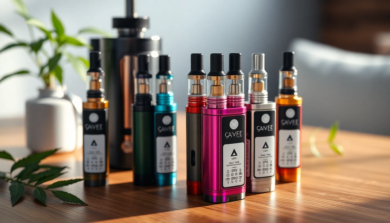 Buy Vape Carts Online UK showcasing assorted vape cartridges in an elegant display.
