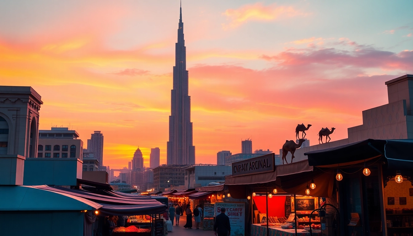 Experience the breathtaking skyline of Dubai while planning your travel to Dubai adventures.