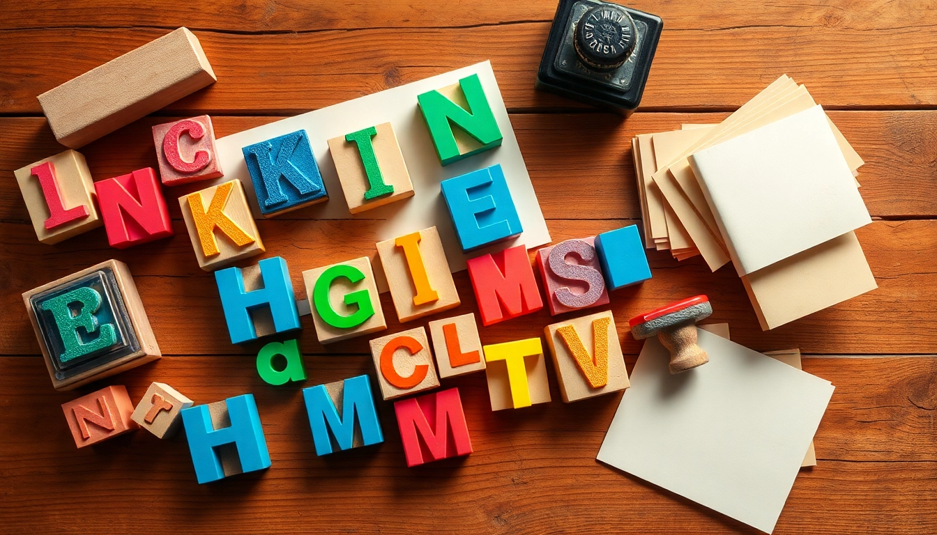 Discover cheap large letter stamps displayed on a rustic desk, inspiring creative projects.