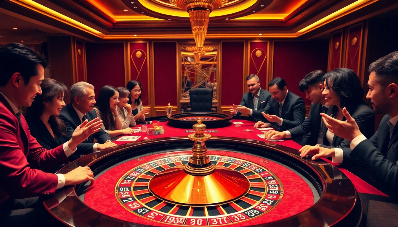 Experience the excitement of xxx88 with vibrant casino games and elegant roulette tables.