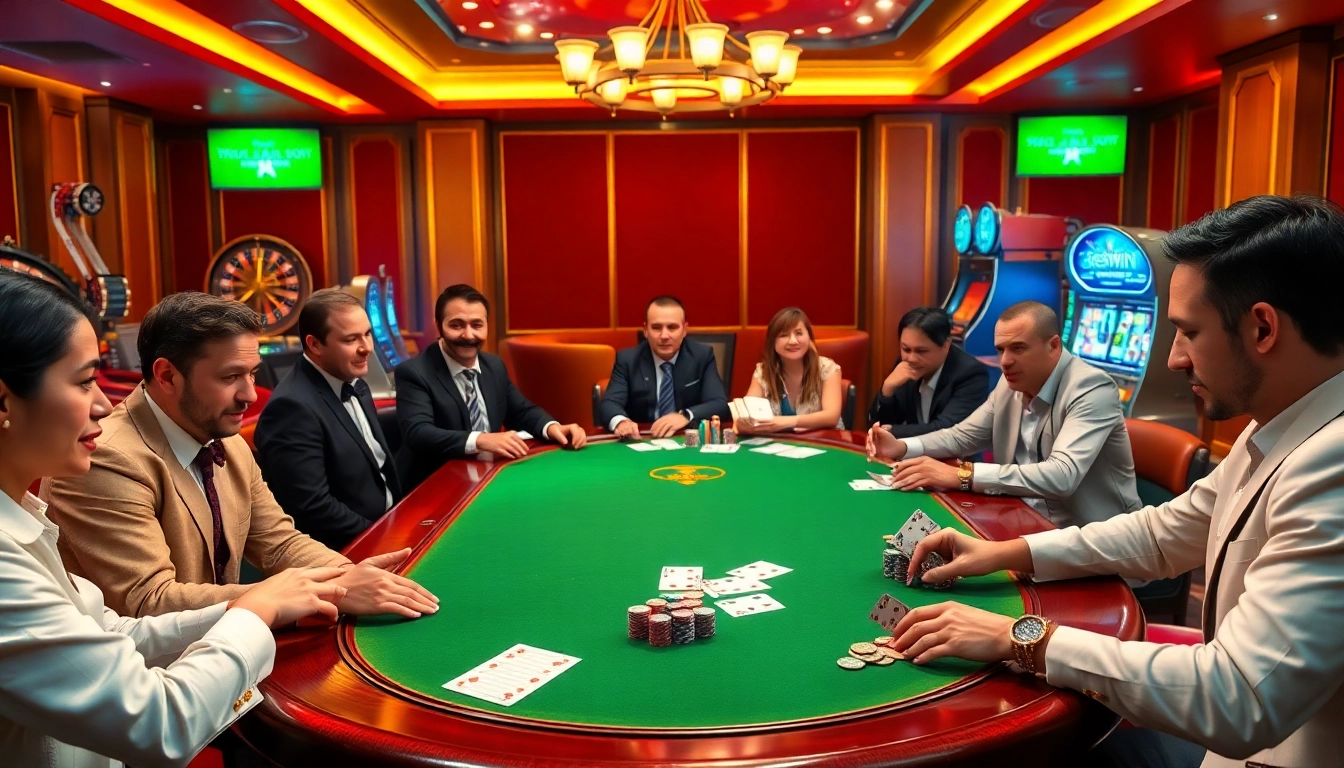 Experience the thrill of gambling at 789win.com with vibrant poker games and luxurious casino tables.