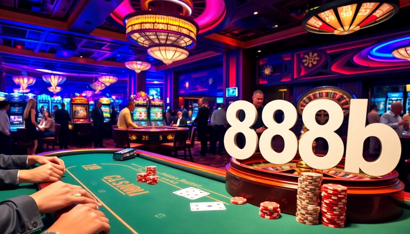 Experience the thrill of gaming at 888b casino with high-stakes poker and roulette.