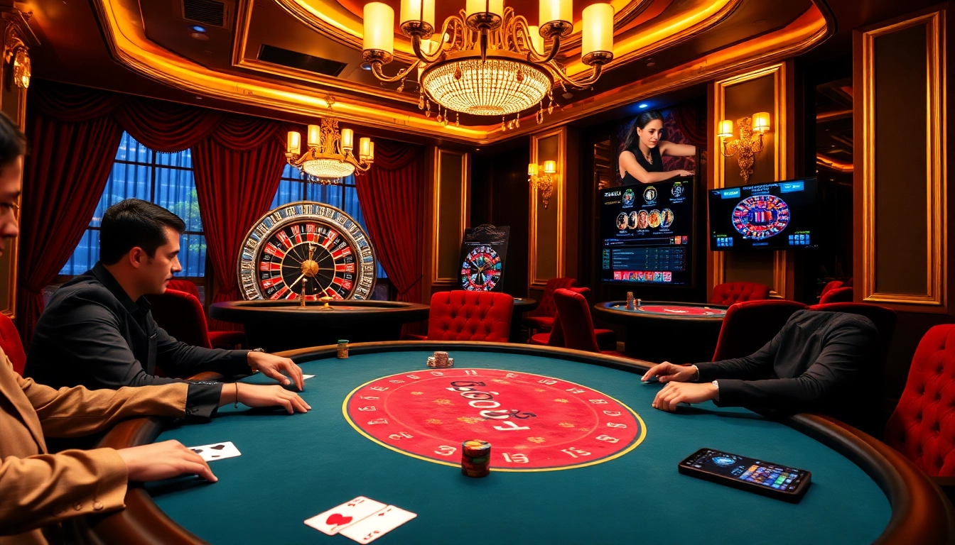 Players immerse in the excitement of high-stakes poker at luckywin com's premier online casino.