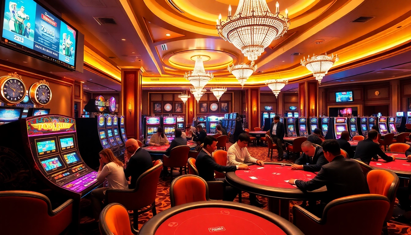 Immerse yourself in the vibrant atmosphere of 789CLUB, where thrilling gambling experiences await at luxurious casino tables.