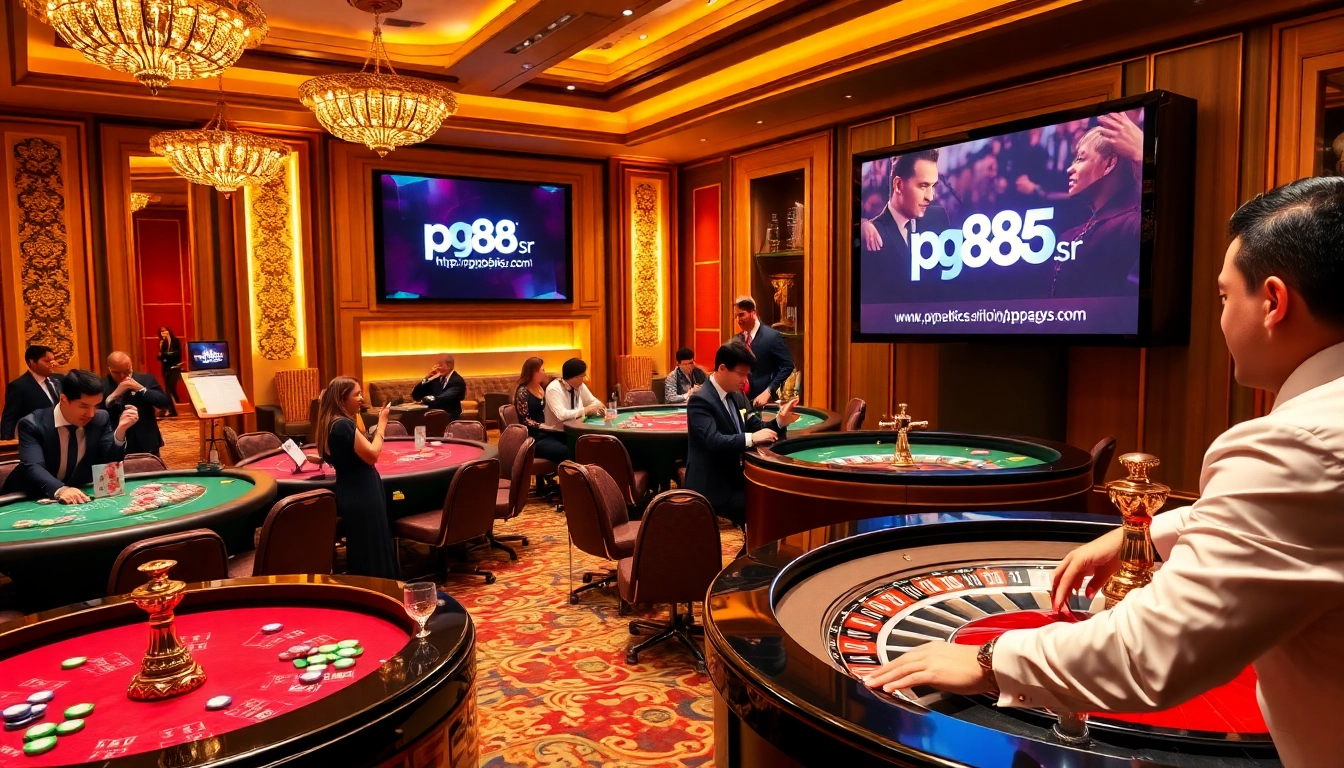 Experience thrilling gameplay at https://pg88sr.com/ with lively casino tables and exciting card games.