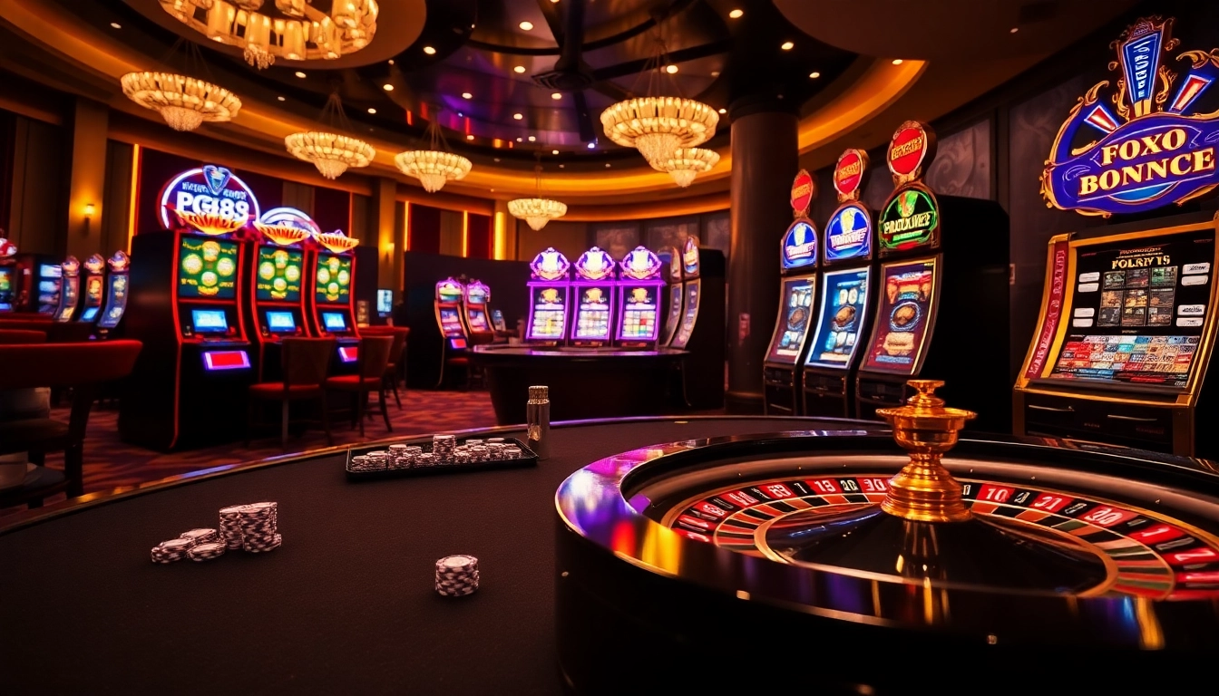 Experience the thrill of PG88 VIP at an elegant casino table with vibrant lighting and poker chips.
