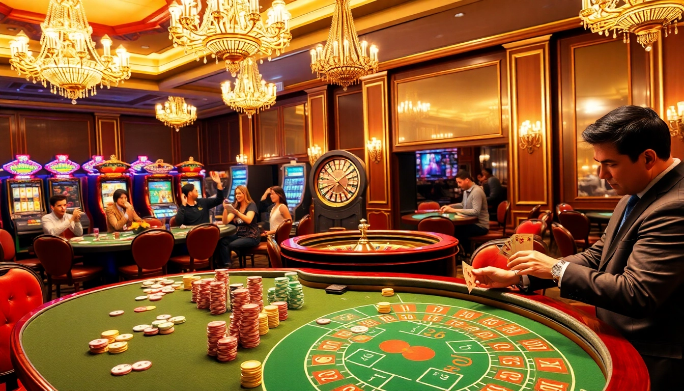 Experience the thrill of winning at https://em777.live/ with vibrant casino games and cheering players.