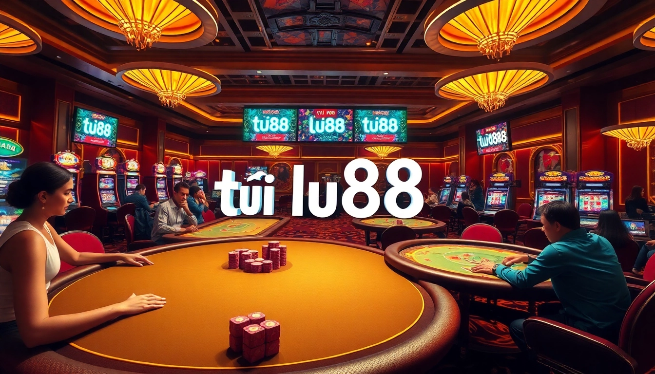 Experience the thrill of downloading tải lu88 at vibrant casino tables filled with excitement.