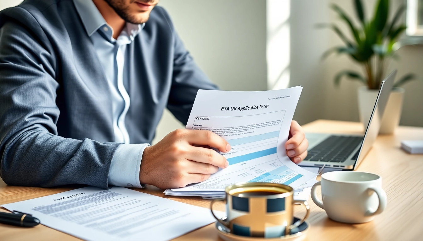 Fill out the eta uk application form for easier travel planning.