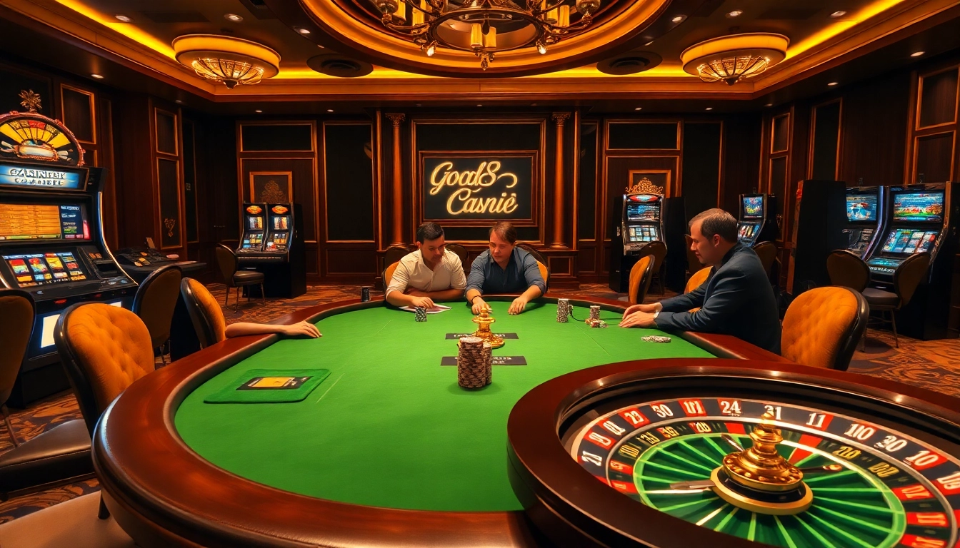 Experience the thrill of good88 bet with vibrant casino elements and engaging players.