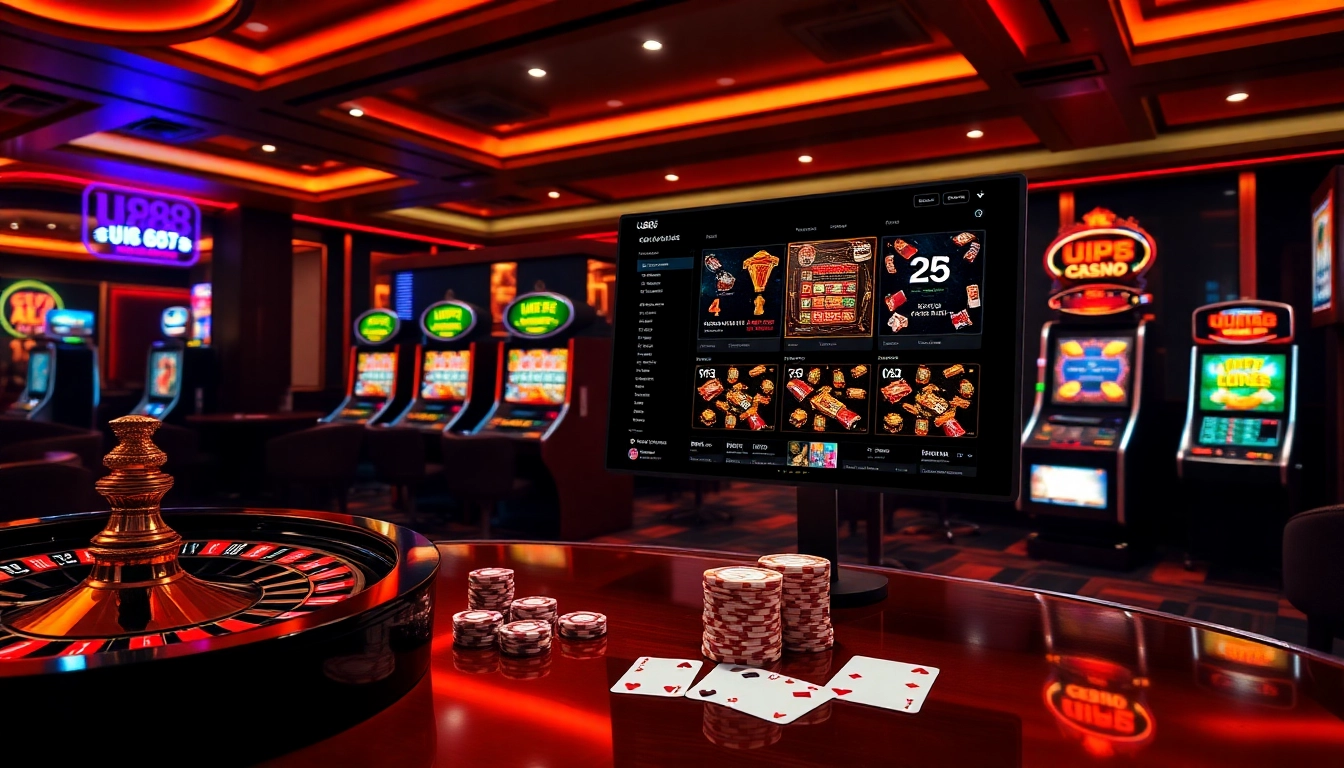 U888 online betting interface showcasing luxury and excitement in a vibrant casino setting.
