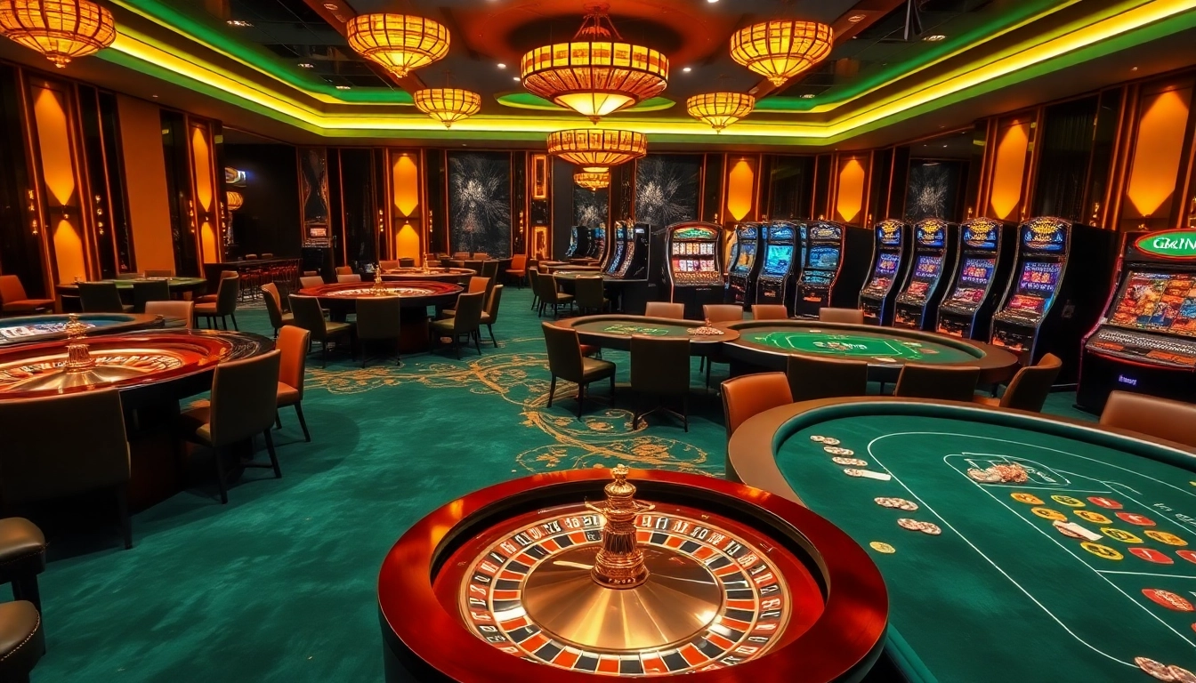 Experience the thrill of gambling at the luxurious 88i casino with vibrant slots and elegant tables.