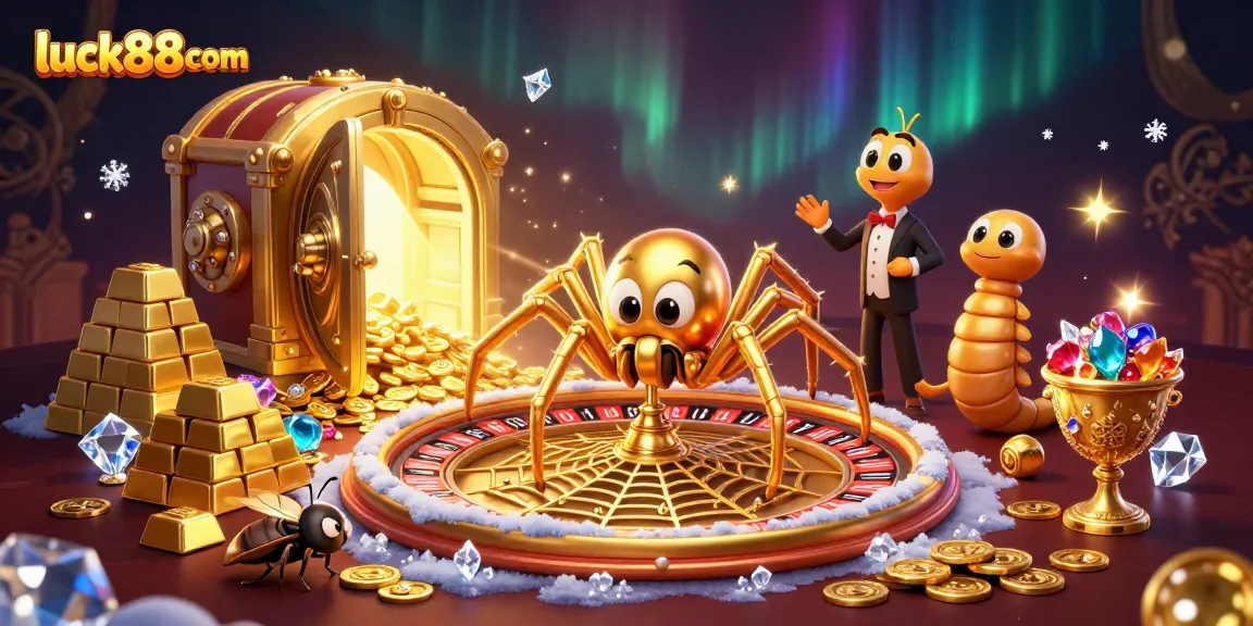 Engage with luck88com and experience thrilling roulette action amidst golden treasures.